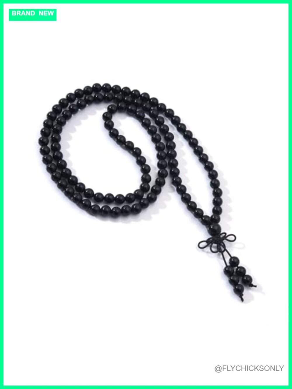 108 Mala Beads Stretch Bracelet Necklace 6mm Natural Gemstone Prayer Handmade